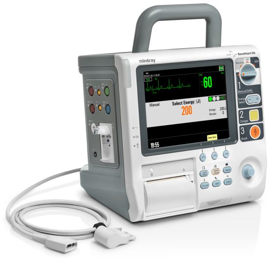 Bene Heart D6 Дефибриллятор-монитор бифазный Bene Heart D6 Дефибриллятор-монитор бифазный