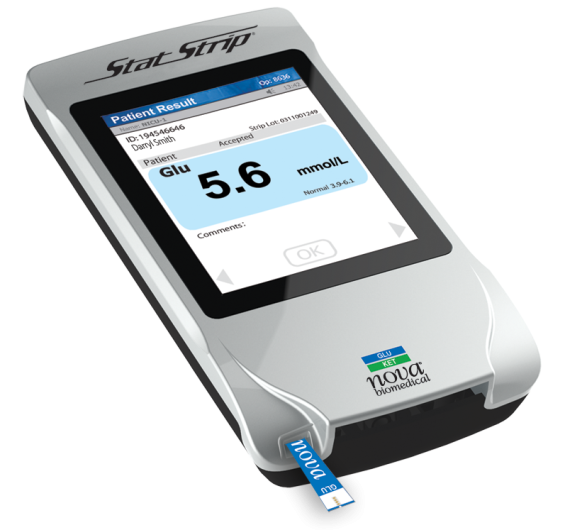 Stat Strip Glucose/Ketone Портативный лабораторный экспресс-анализатор Stat Strip Glucose/Ketone Портативный лабораторный экспресс-анализатор